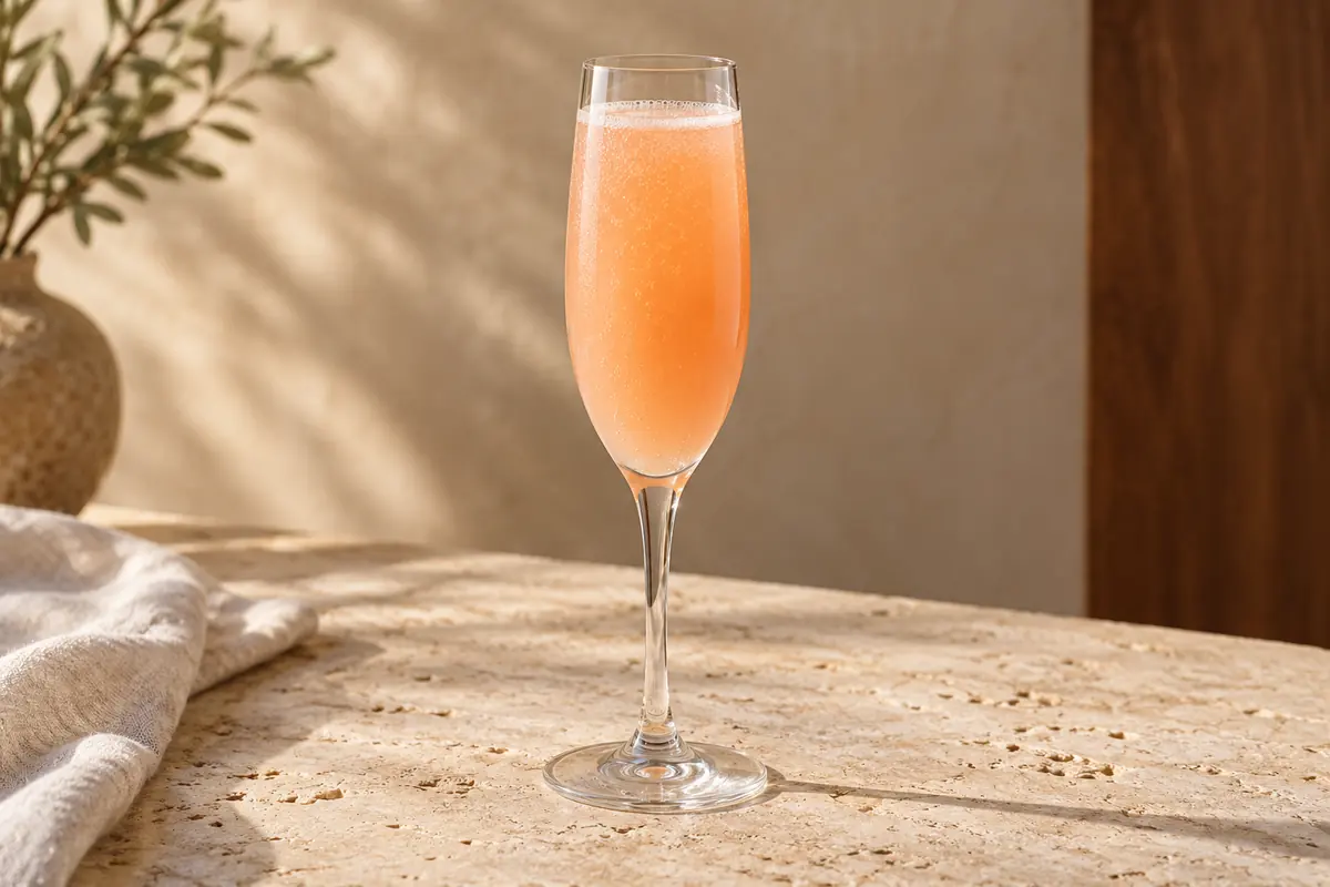 Bellini serving suggestion