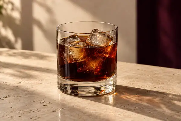 Black Russian serving suggestion
