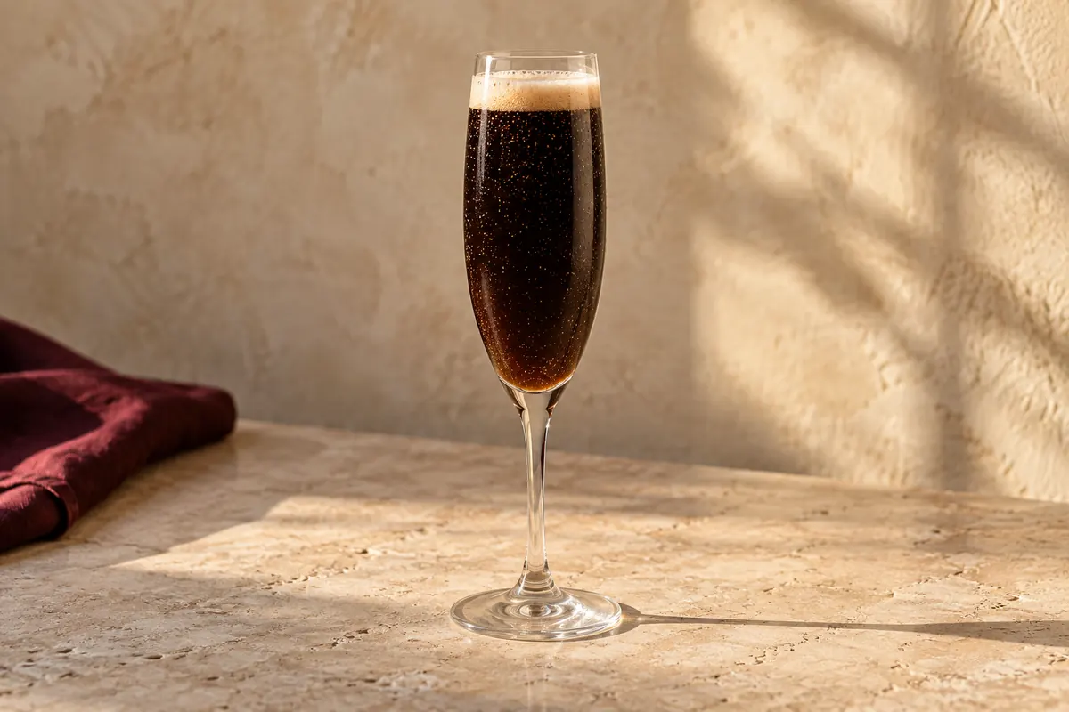 Black Velvet serving suggestion