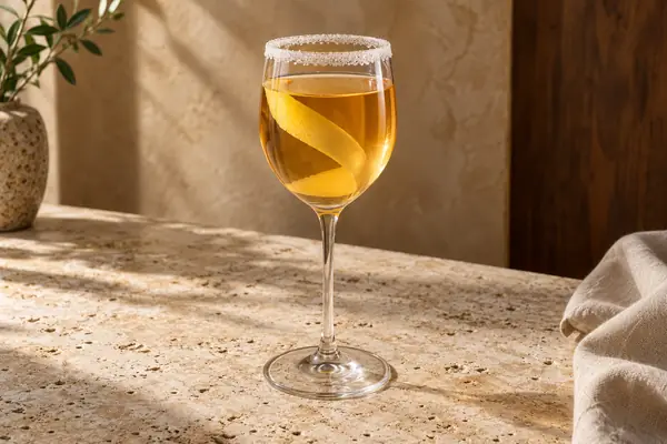 Brandy Crusta serving suggestion
