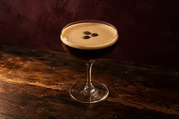 Espresso Martini serving suggestion