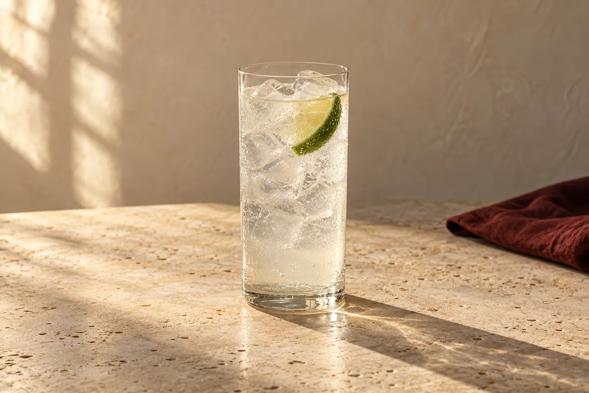 Gin Rickey serving suggestion