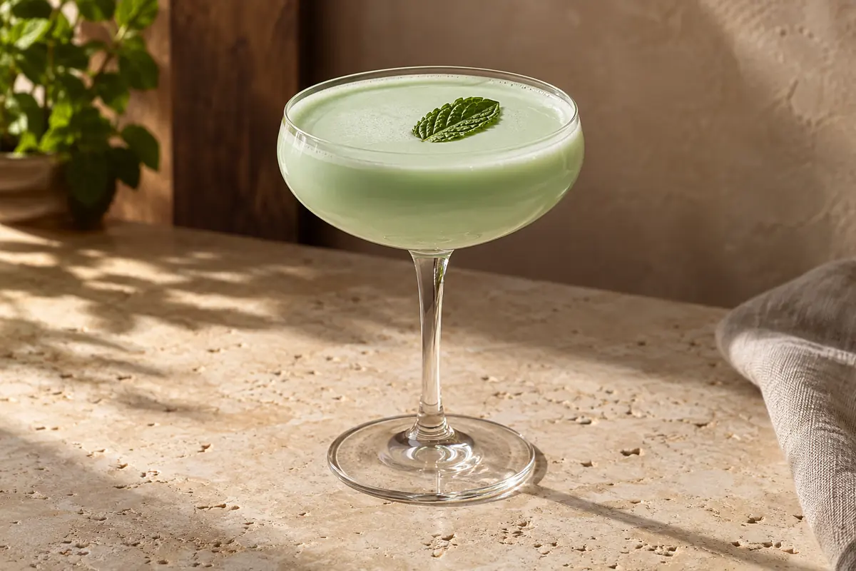 Grasshopper serving suggestion
