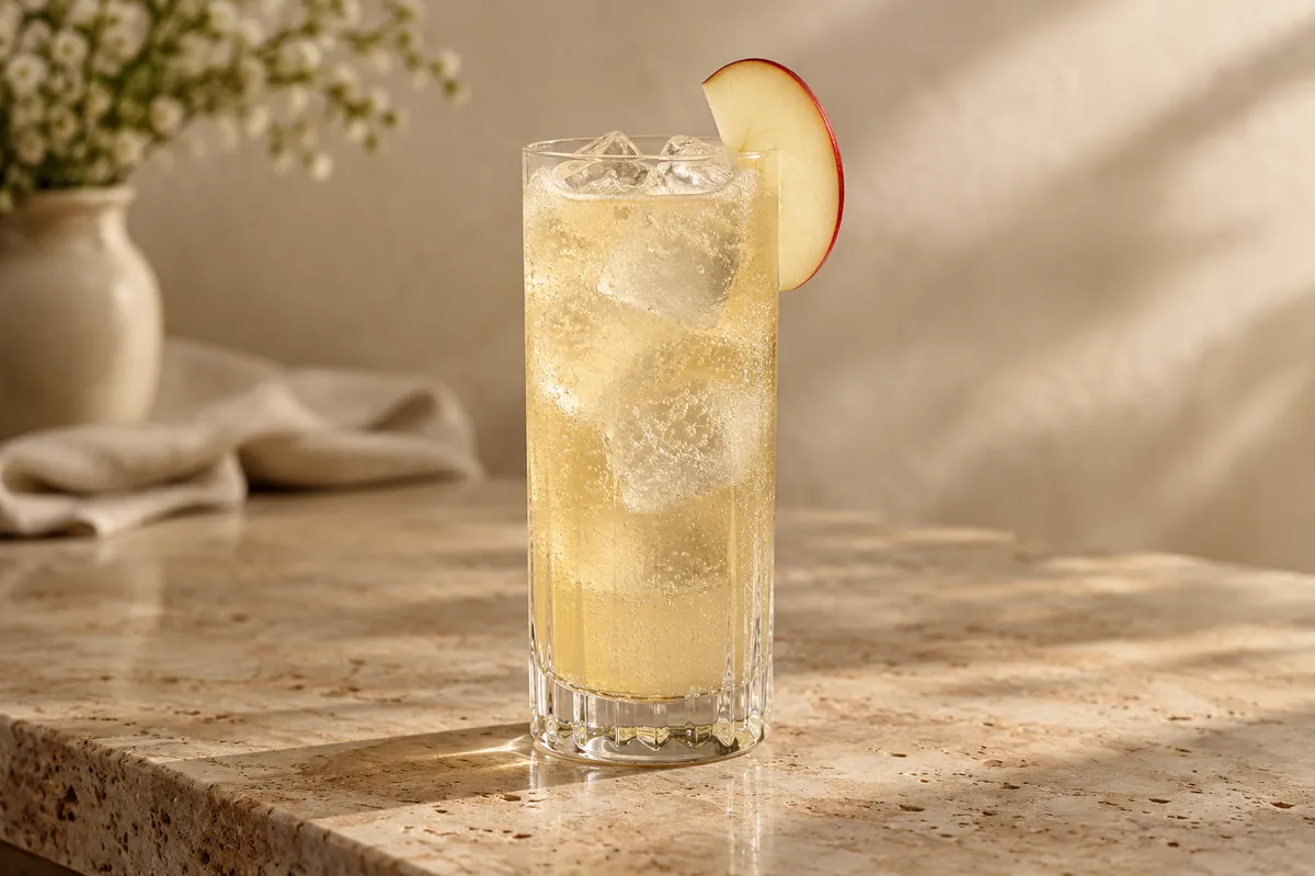 Apple Gin Buck serving suggestion