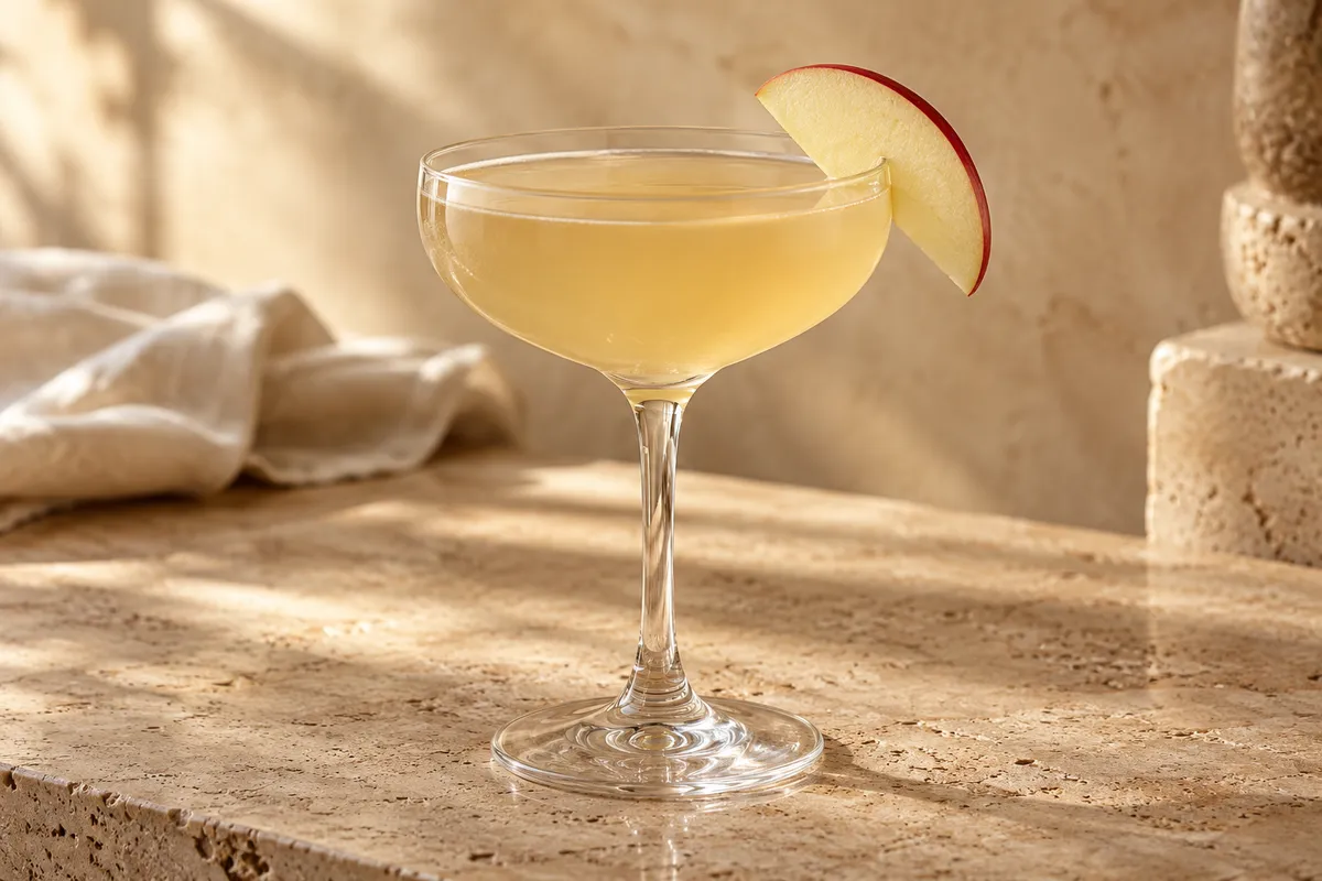 Apple Rum Daisy serving suggestion