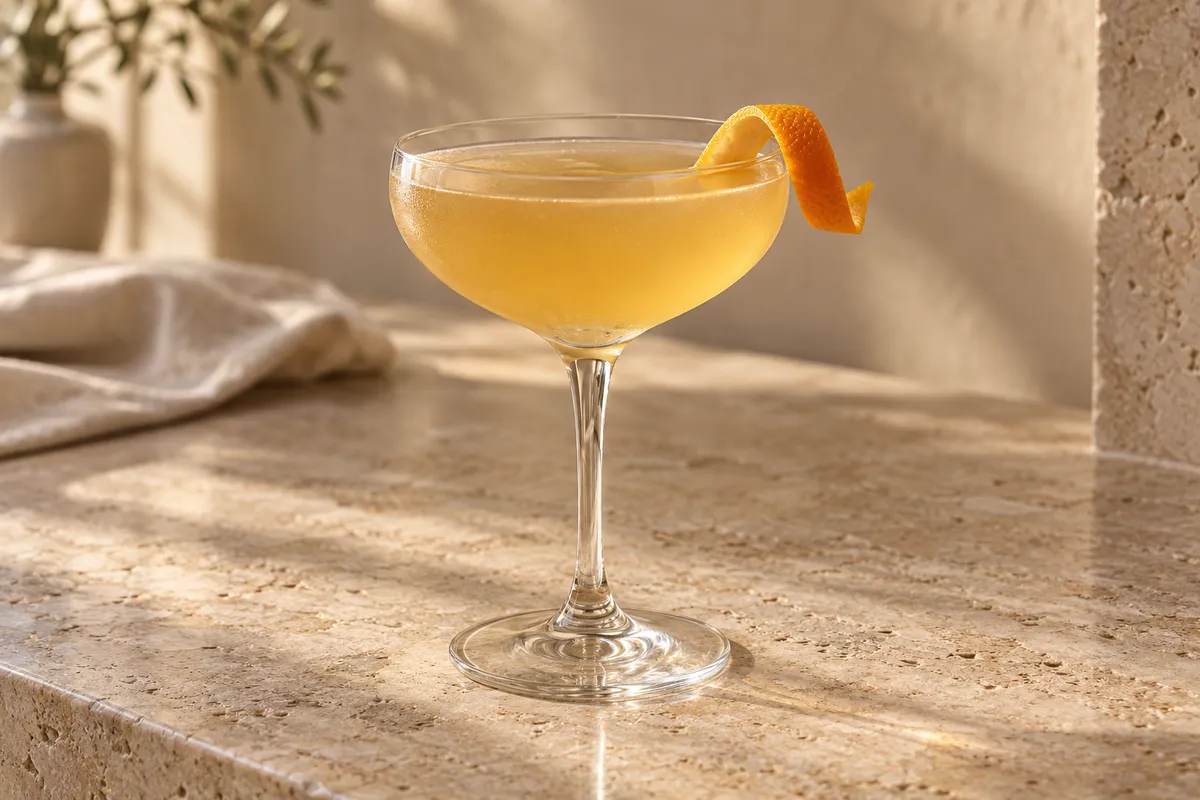 Maple Gin Daisy serving suggestion