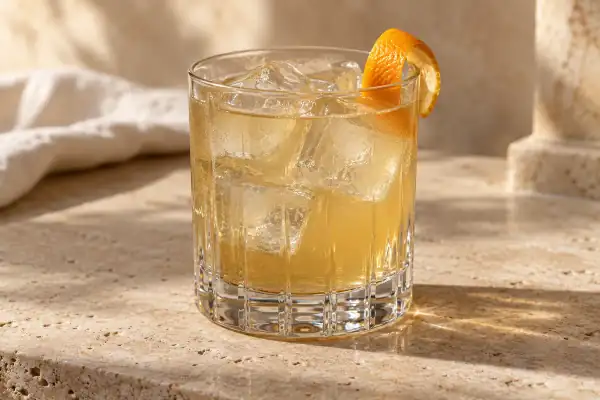 Maple Gin Smash serving suggestion