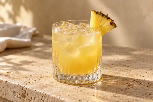 Pineapple Tequila Sour serving suggestion