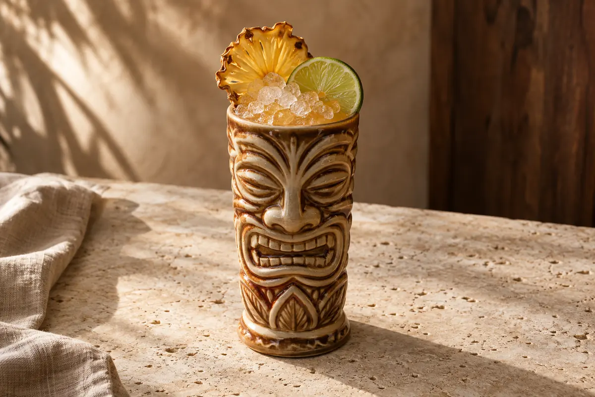 IBA Tiki serving suggestion