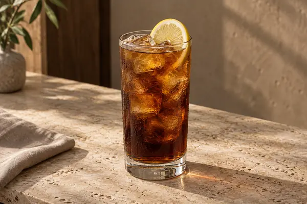 Long Island Iced Tea serving suggestion