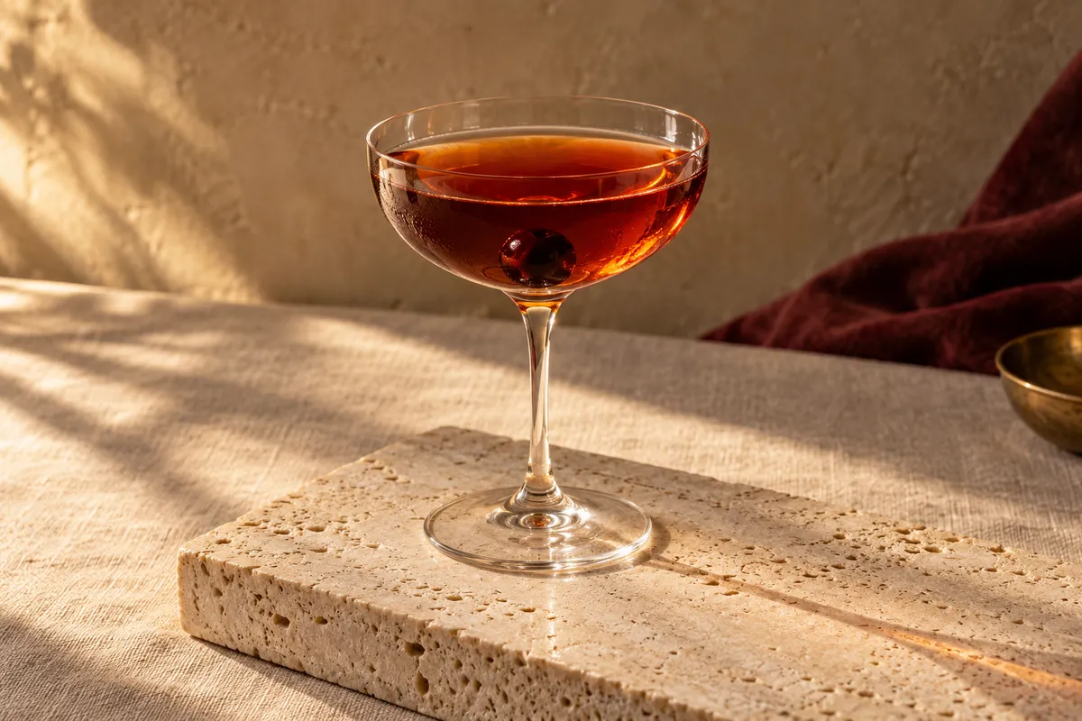 Manhattan serving suggestion
