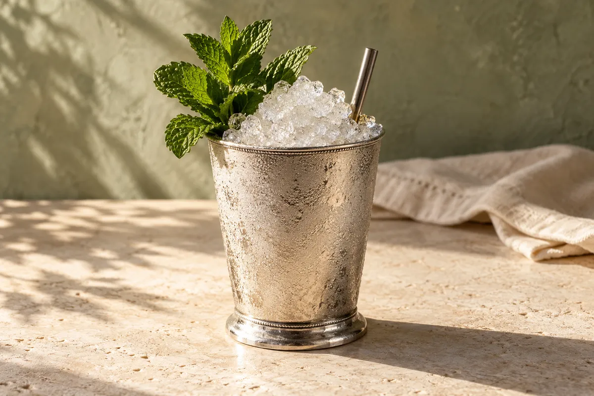 Mint Julep serving suggestion