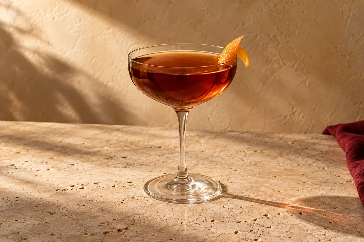 Rob Roy serving suggestion
