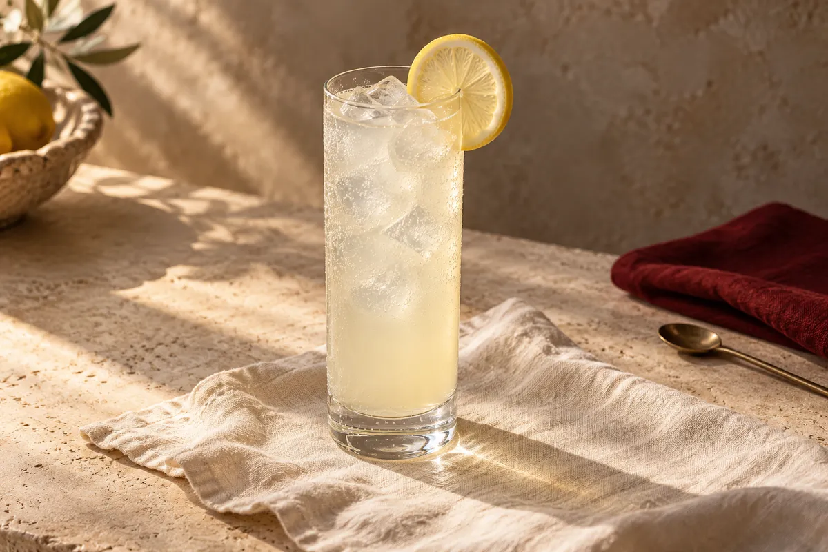 Tom Collins serving suggestion