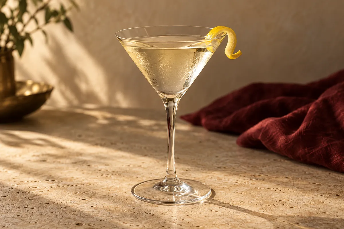 Vesper serving suggestion