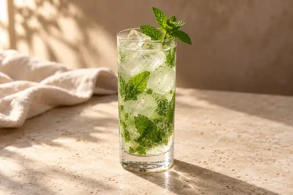 Virgin Mojito serving suggestion